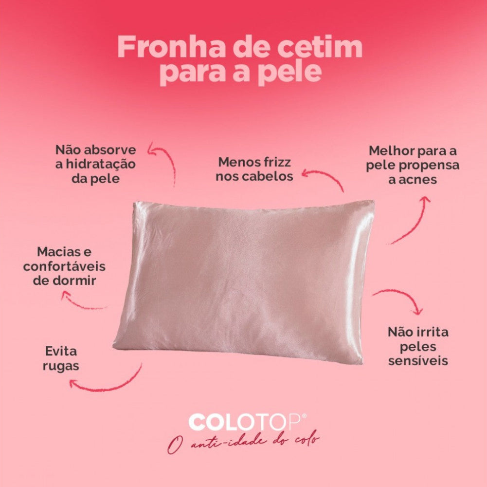 Fronha de cetim Colotop